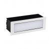 Spot LED incastrabil iluminat exterior ambiental IP54 ECHO alb