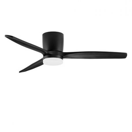 Lustre cu ventilator - Lustra LED cu Ventilator si telecomanda ALOA negru