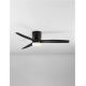 Lustre cu ventilator - Lustra LED cu Ventilator si telecomanda ALOA negru
