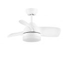 Lustra LED cu Ventilator si telecomanda NERINA alb