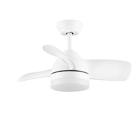 Lustre cu ventilator - Lustra LED cu Ventilator si telecomanda NERINA alb