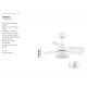 Lustre cu ventilator - Lustra LED cu Ventilator si telecomanda NERINA alb