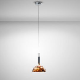 Pendule, Lustre suspendate - Pendul LED modern design decorativ Charlize 1L BRONZE