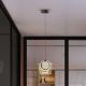 Pendule, Lustre suspendate - Pendul LED modern design decorativ Ingrid 1L champagne