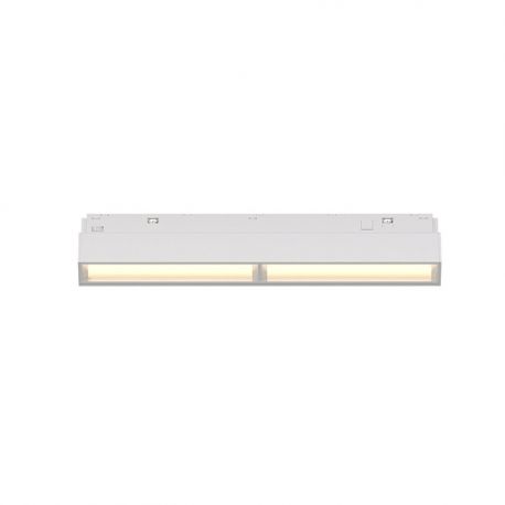 Spoturi, Proiectoare pe sina - Modul LED, accesoriu pentru sina magnetica Exility, Parete alb 12W