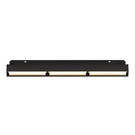 Spoturi, Proiectoare pe sina - Modul LED, accesoriu pentru sina magnetica Exility, Parete negru 18W