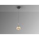 Pendule, Lustre suspendate - Pendul LED modern design decorativ Scarlet 1L amber