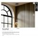 Pendule, Lustre suspendate - Pendul LED modern design decorativ Scarlet 1L amber