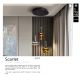 Pendule, Lustre suspendate - Lustra LED cu 3 pendule design decorativ Scarlet 3L color