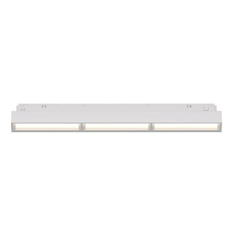 Spoturi, Proiectoare pe sina - Modul LED, accesoriu pentru sina magnetica Exility, Parete alb 18W