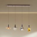 Lustra LED cu 4 pendule design decorativ Scarlet 4L color 