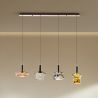 Lustra LED cu 4 pendule design decorativ Scarlet 4L color 