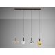 Pendule, Lustre suspendate - Lustra LED cu 4 pendule design decorativ Scarlet 4L color