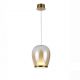 Pendule, Lustre suspendate - Pendul LED modern design decorativ Suspiro D-18cm gold/amber