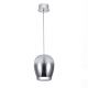 Pendule, Lustre suspendate - Pendul LED modern design decorativ Suspiro D-18cm crom/fumuriu