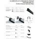 Spoturi, Proiectoare pe sina - Modul LED disc decorativ, accesoriu pentru sina magnetica Exility, Relax alama