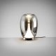 Veioza LED moderna design decorativ Suspiro crom/fumuriu