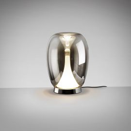 Veioze - Veioza LED moderna design decorativ Suspiro crom/fumuriu