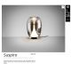 Veioze - Veioza LED moderna design decorativ Suspiro crom/fumuriu