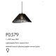 Pendule, Lustre suspendate - Lustra stil modern natural Amalfi I negru