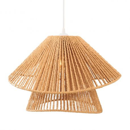 Pendule, Lustre suspendate - Lustra stil modern natural Amalfi II natur