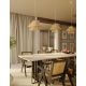Pendule, Lustre suspendate - Lustra stil modern natural Amalfi II natur