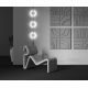 Spoturi, Proiectoare pe sina - Modul LED disc decorativ, accesoriu pentru sina magnetica Exility, Relax alb