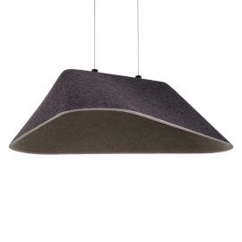 Pendule, Lustre suspendate - Lustra LED suspendata design modern Carbon negru