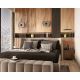 Aplice, corpuri de iluminat pentru pereti - Aplica de perete LED design decorativ Deux crem