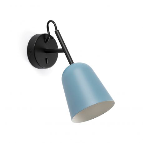 Aplice, corpuri de iluminat pentru pereti - Aplica de perete design modern Studio albastru