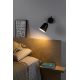 Aplice, corpuri de iluminat pentru pereti - Aplica de perete design modern Studio negru