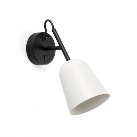 Aplice, corpuri de iluminat pentru pereti - Aplica de perete design modern Studio alb