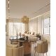 Pendule, Lustre suspendate - Lustra suspendata stil modern natural Labriz