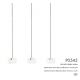 Pendule, Lustre suspendate - Lustra LED suspendata design decorativ Lipari 3L liniar