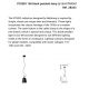 Pendule, Lustre suspendate - Lustra suspendata design modern Studio 160 negru