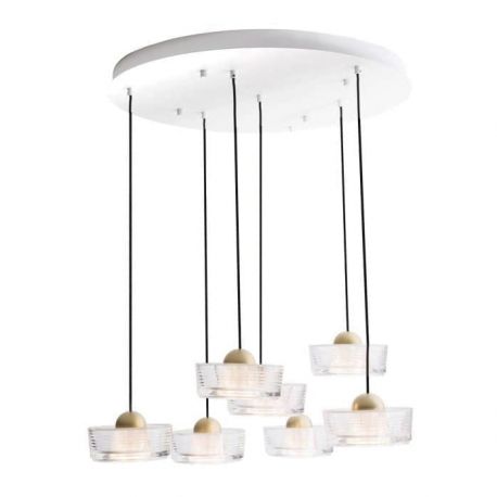 Pendule, Lustre suspendate - Lustra LED suspendata design decorativ Lipari 7L