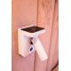 Aplice, corpuri de iluminat pentru pereti - Aplica cu reader LED pentru dormitor Lofer alba