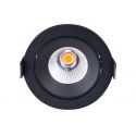 Spot LED incastrabil baie IP65 Cyklop IP65 4000K negru