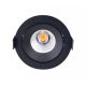 Spot LED incastrabil baie IP65 Cyklop IP65 4000K negru