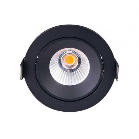 Iluminat pentru baie - Spot LED incastrabil baie IP65 Cyklop IP65 4000K negru