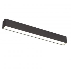 Plafoniere - Plafoniera LED moderna Linear neagra 18w