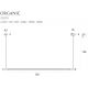Pendule, Lustre suspendate - Lustra LED suspendata Organic Horizon 150cm dimmable