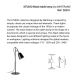 Veioze - Veioza, Lampa de podea design modern Studio negru