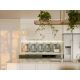 Pendule, Lustre suspendate - Lustra/Pendul stil decorativ natural Praslin I