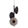 Lustra/Pendul LED design decorativ Puro negru/gri