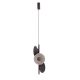 Pendule, Lustre suspendate - Lustra/Pendul LED design decorativ Puro negru/gri