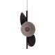 Pendule, Lustre suspendate - Lustra/Pendul LED design decorativ Puro negru/gri