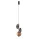 Pendule, Lustre suspendate - Lustra/Pendul LED design decorativ Puro crem/gri
