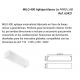 Aplice, corpuri de iluminat pentru pereti - Aplica de perete din ghips MILO 400 White