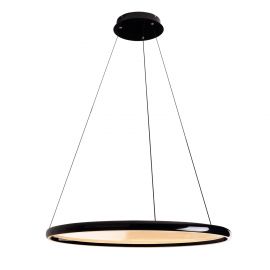 Pendule, Lustre suspendate - Lustra LED cu telecomanda design circular Qled